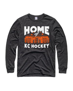 Charlie Hustle Home of KC Hockey L/S Tee
