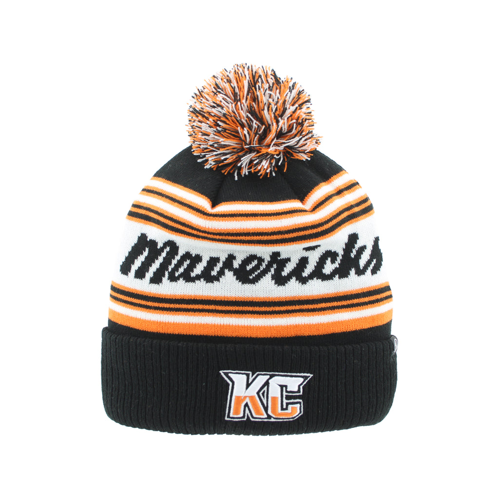 Beanie Purpose Striped w/ Pom