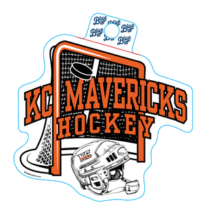 Sticker KC Goalie Net-A