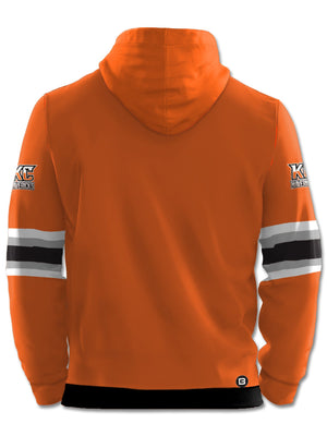 Kansas City Mavericks Orange Hockey Hoodie