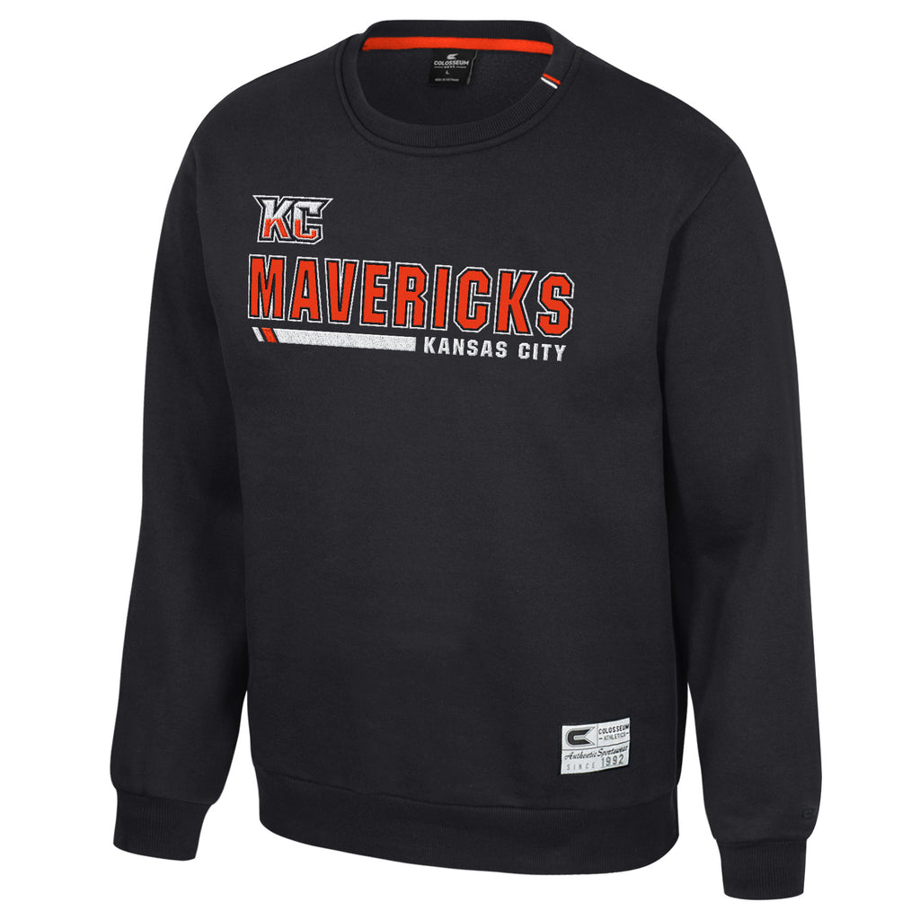 Mens Charlie Black Crew Sweatshirt