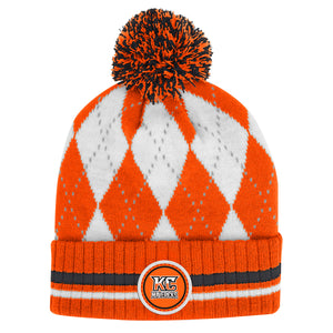 Beanie Argyle Jacquard