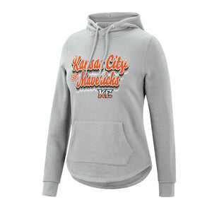 Womens Crossover Hoodie w/ Flowers