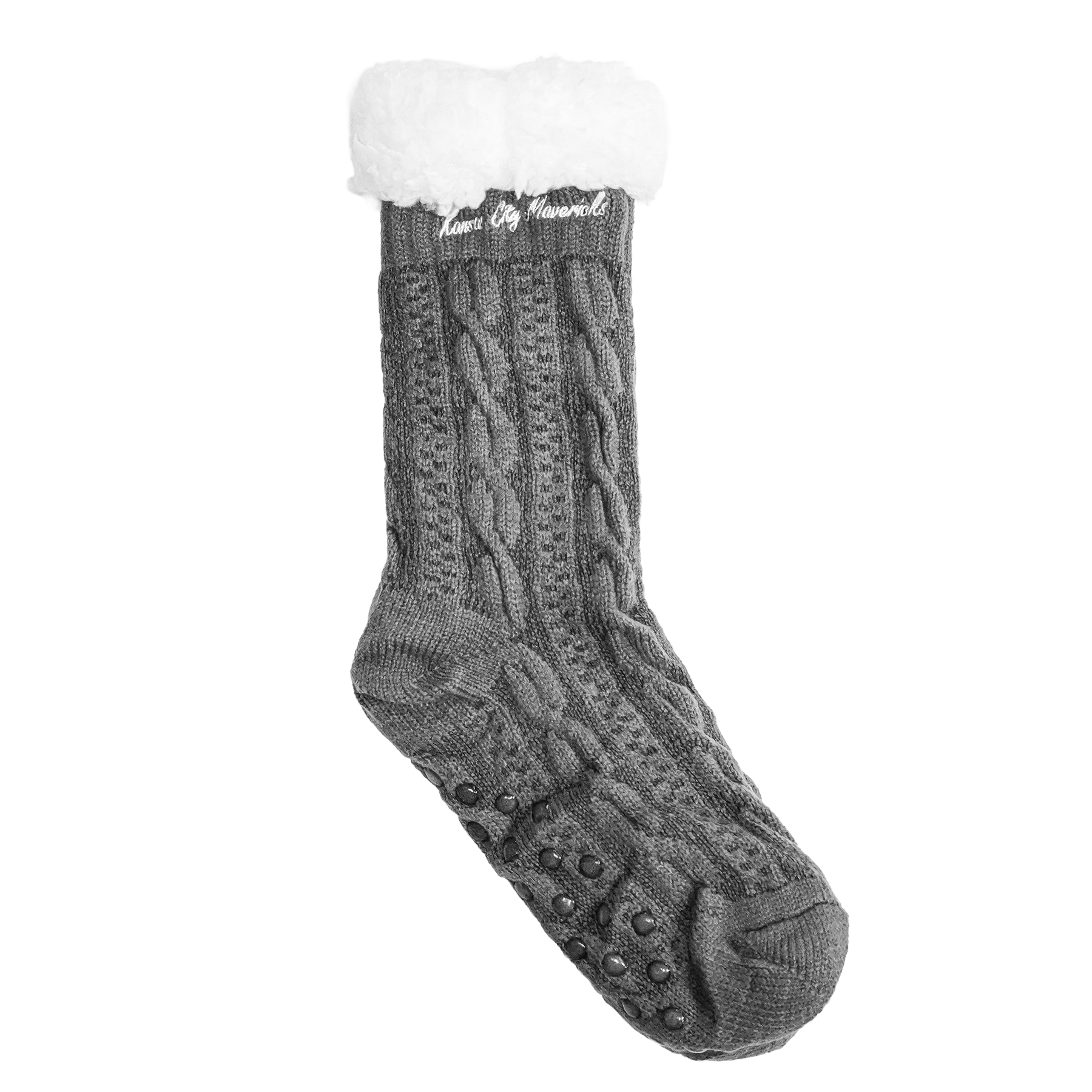 Novelty Cable Knit Fuzzy Socks