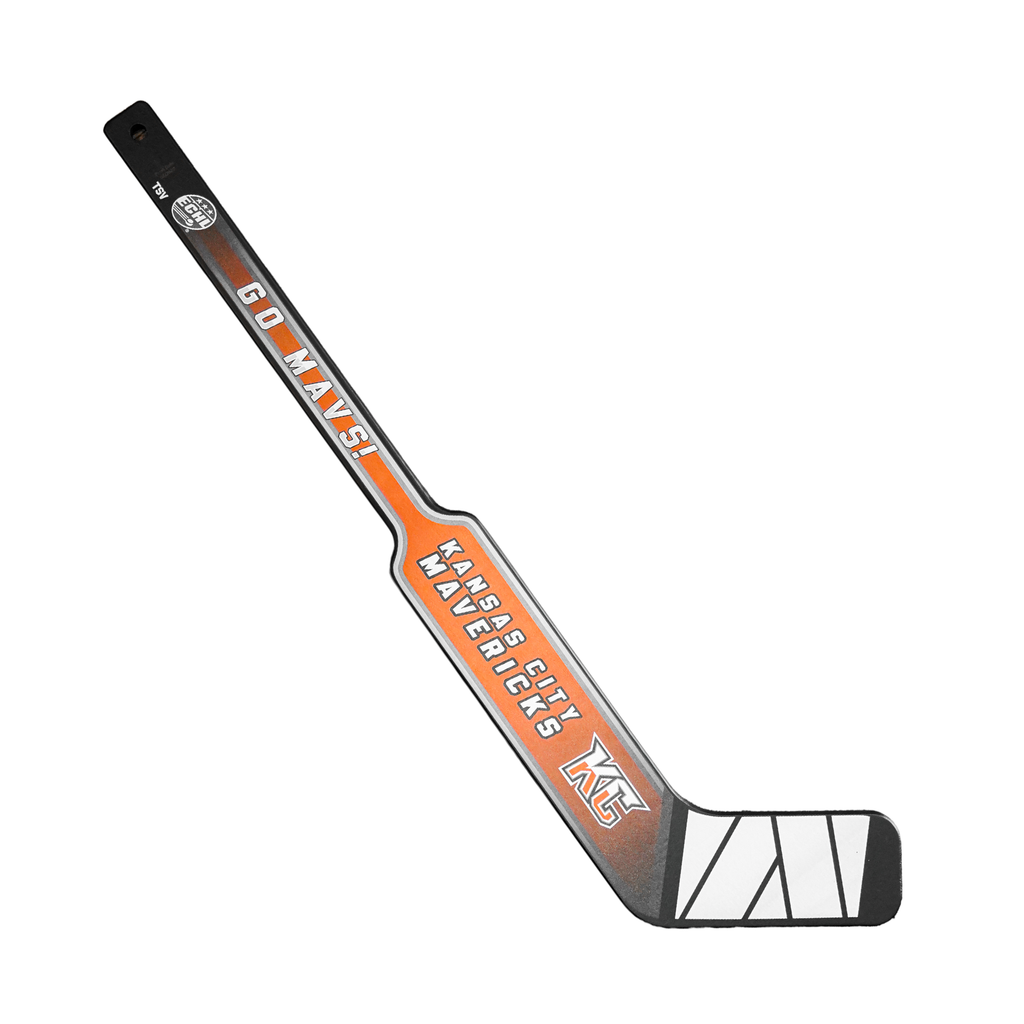 Novelty Mini Wood Goalie Stick Taped
