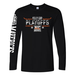 Mens/Unisex Kelly Cup L/S tee Black-A
