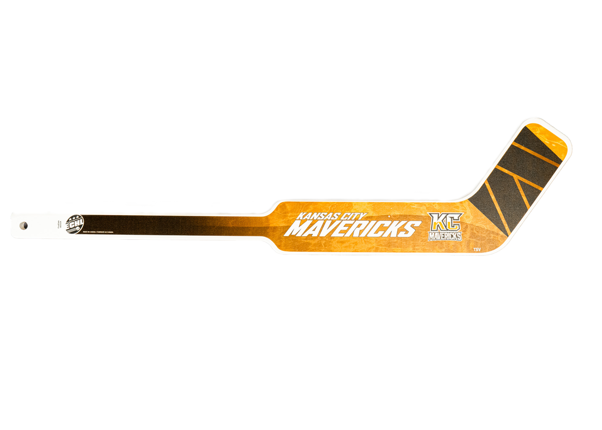 Wood stick mini goalie a kansas city mavericks