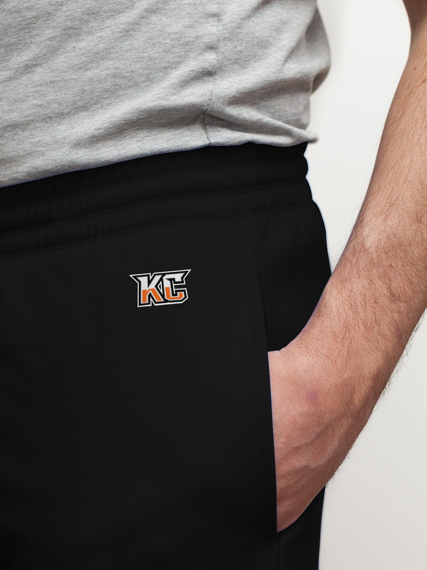 Kansas City Mavericks Black Hockey Jogger Pants