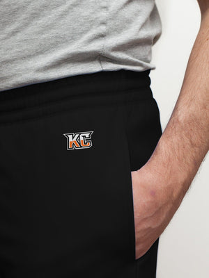 Kansas City Mavericks Black Hockey Jogger Pants