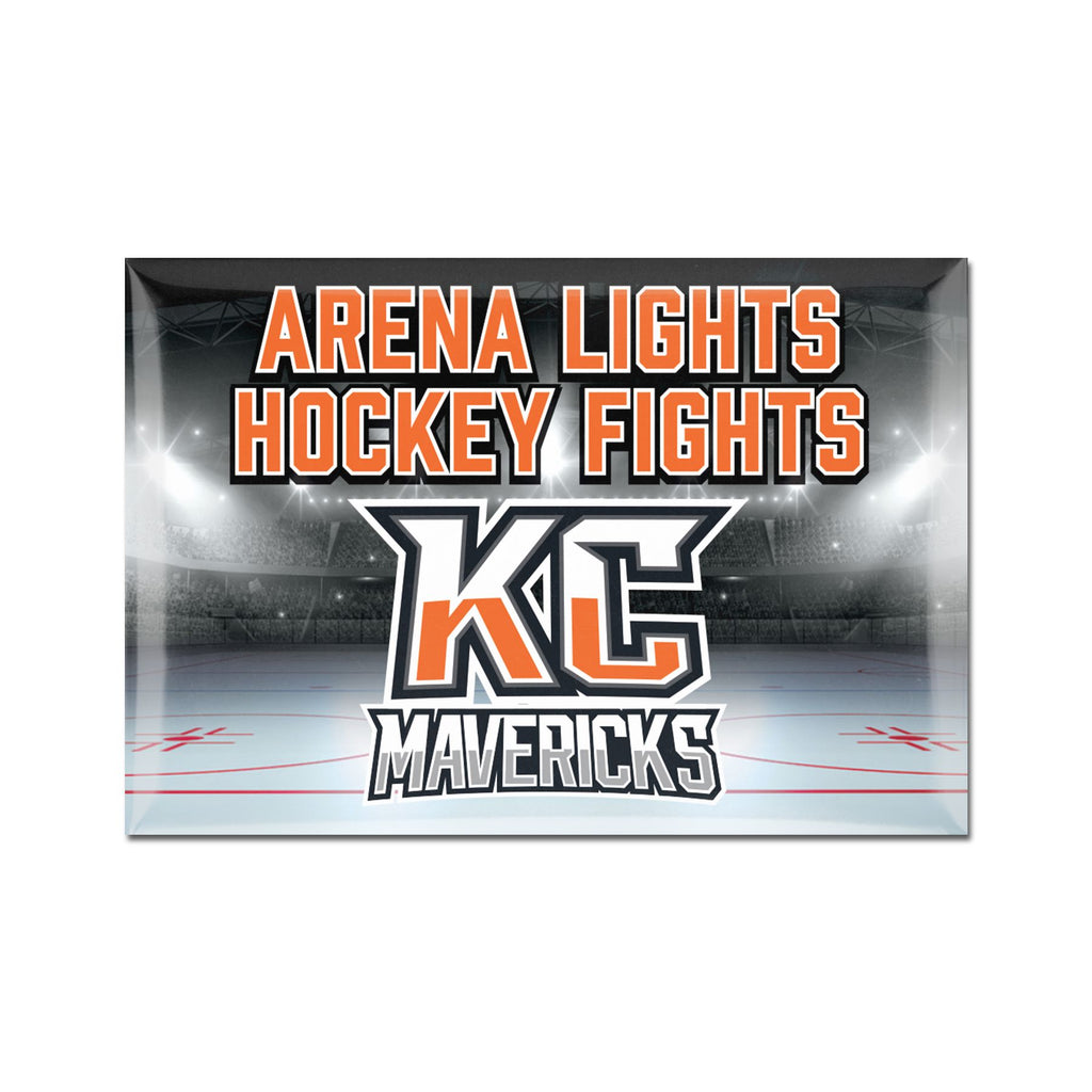 Magnet Arena Lights Hockey Fights